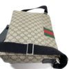 Gucci Supreme Web Large Flap Messenger Bag 11