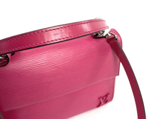 Louis Vuitton Hot Pink Epi Leather Cluny BB Shoulder Bag 19