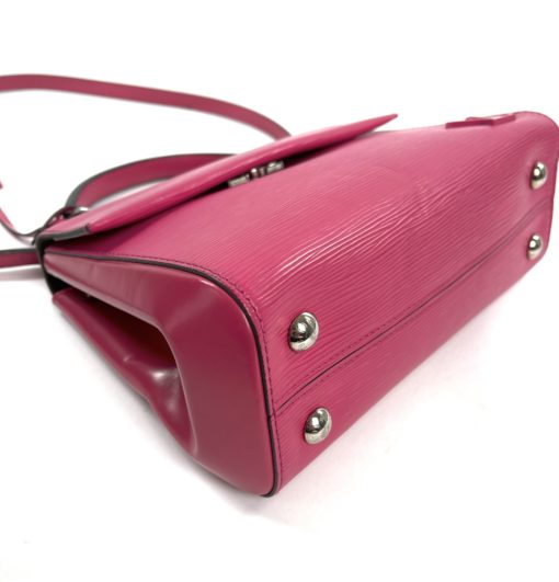 Louis Vuitton Hot Pink Epi Leather Cluny BB Shoulder Bag 14