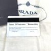 Prada City Calf Saffiano Cahier Bag Geranio Black Crossbody Bag 23