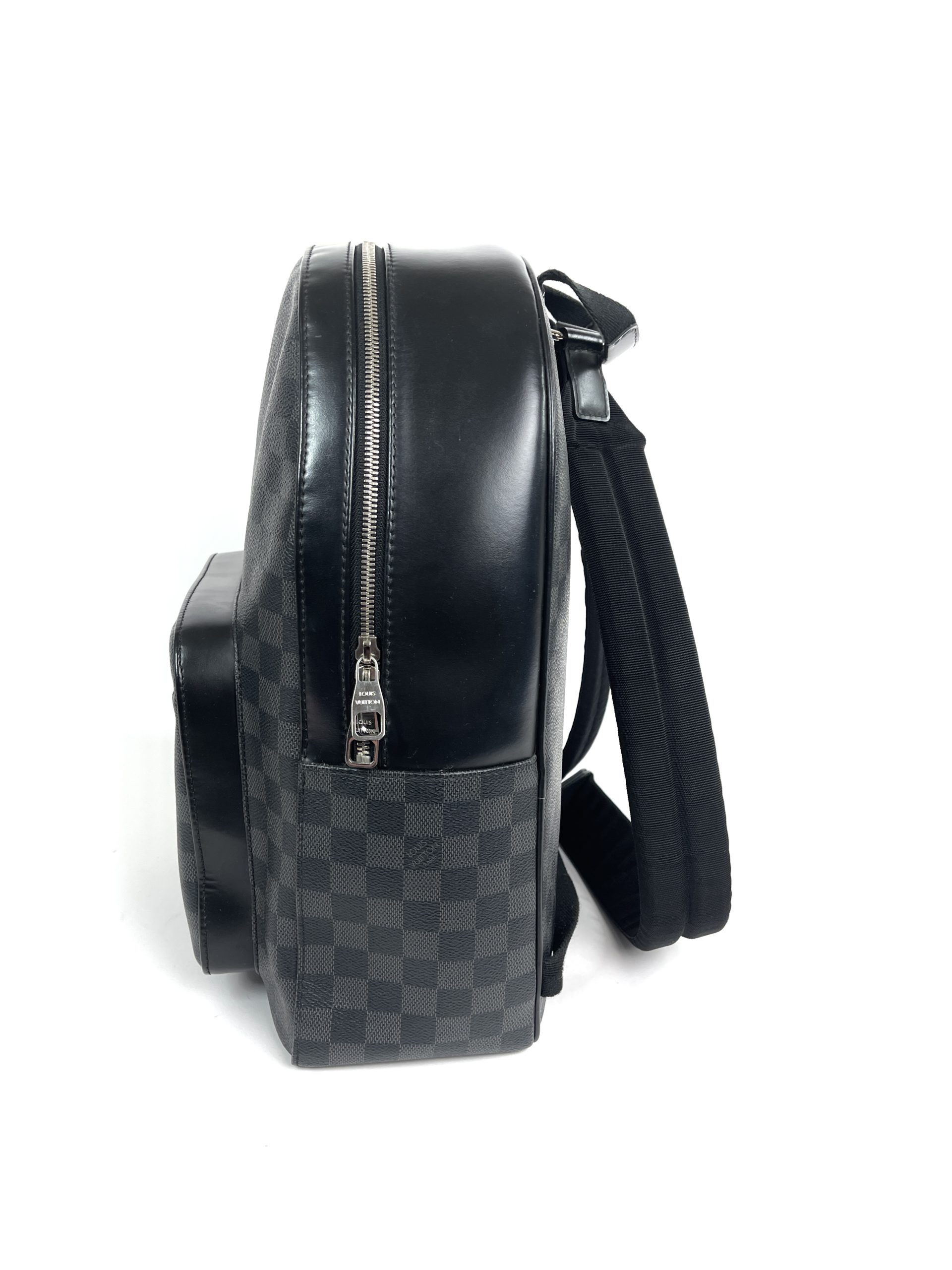Louis Vuitton Damier Graphite Briefcase Backpack - Grey Backpacks