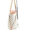 Louis Vuitton Damier Azur Neverfull MM Rose Ballerine 4