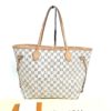 Louis Vuitton Damier Azur Neverfull MM Rose Ballerine 6