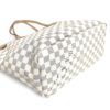 Louis Vuitton Damier Azur Neverfull MM Rose Ballerine 11