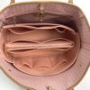 Louis Vuitton Damier Azur Neverfull MM Rose Ballerine 16
