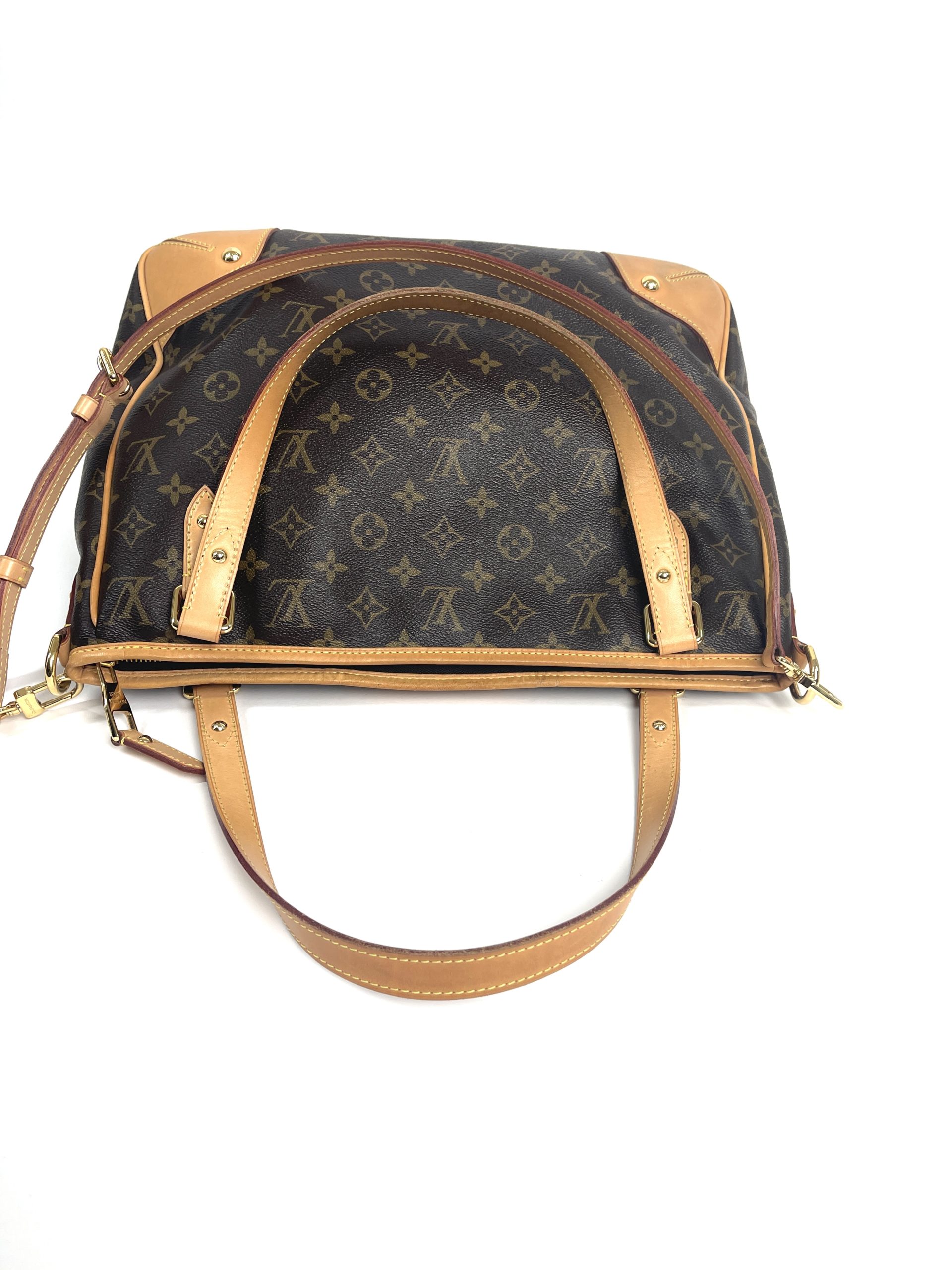 ❤ Estrela GM Louis Vuitton Monogram ❤Dust Bag Shoulder Handbag 2 Straps  100% LV