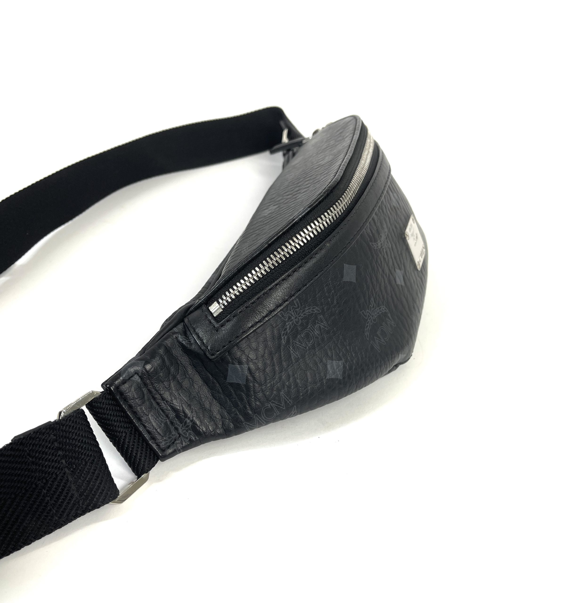 MCM Fursten Belt Bag Medium Black, Belt Bag