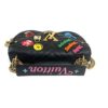 Louis Vuitton Fly Sail Travel Embroidered New Wave Chain MM Black Bag 9
