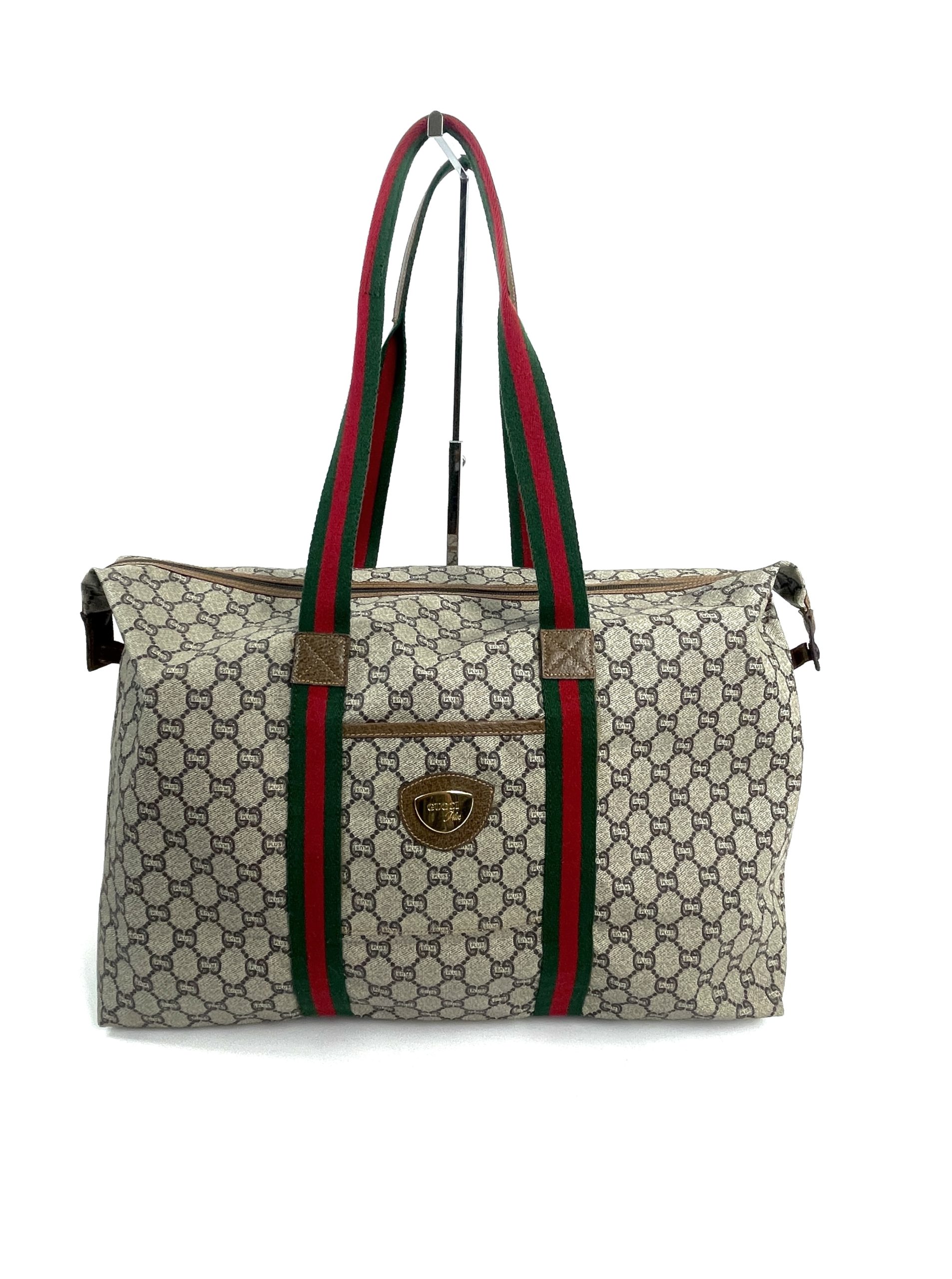 Authenticated Used GUCCI Old Gucci GUCCIPLUS Plus Tote Bag Handbag