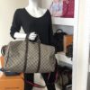 Gucci Supreme Logo Coated Canvas Travel Bag 2