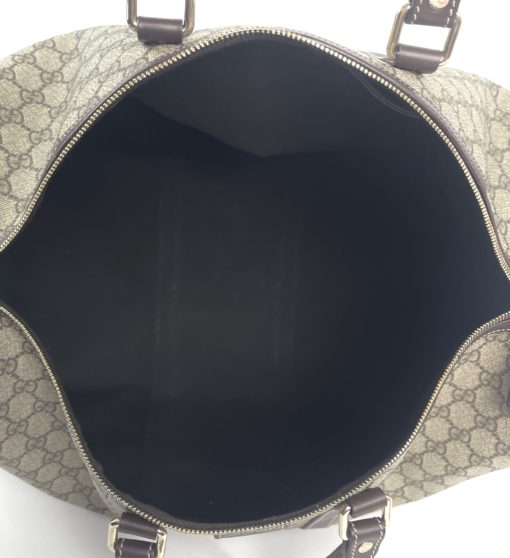 Gucci Supreme Logo Coated Canvas Travel Bag 19