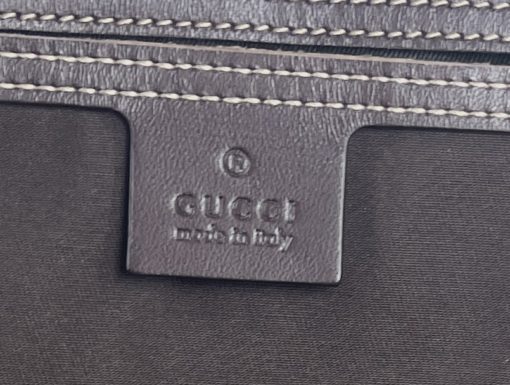 Gucci Supreme Logo Coated Canvas Travel Bag 13