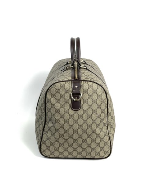 Gucci Supreme Logo Coated Canvas Travel Bag 14