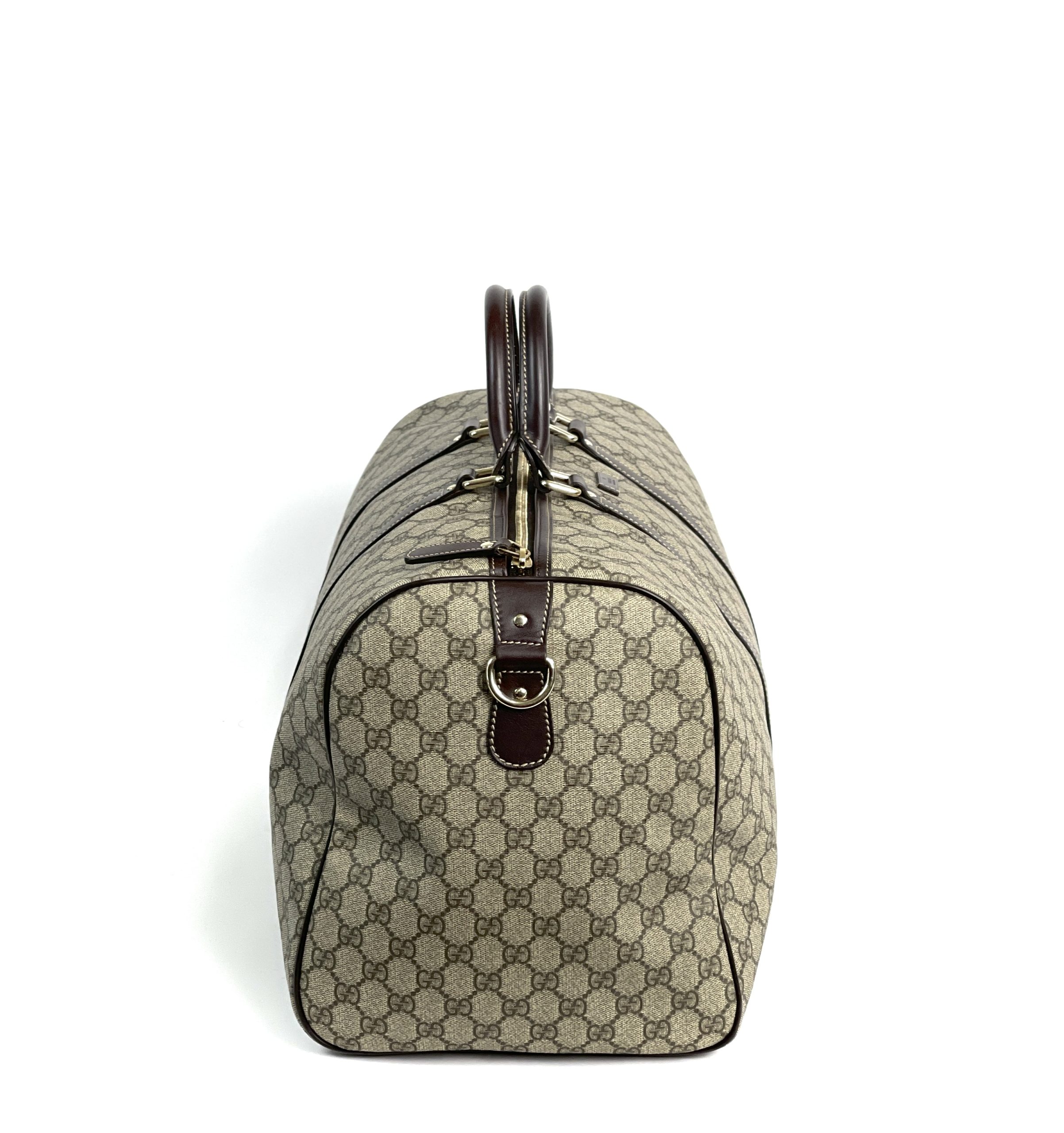 Gucci Supreme Logo Coated Canvas Travel Bag - A World Of Goods For You, LLC