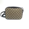 Gucci Monogram Web Small Webby Bee Shoulder Bag Dark Brown and Logo Wallet  Set 5