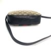 Gucci Monogram Web Small Webby Bee Shoulder Bag Dark Brown and Logo Wallet  Set 12