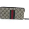 Gucci Web Bee Coated Canvas Long Zippy Wallet 7