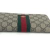 Gucci Web Bee Coated Canvas Long Zippy Wallet 4
