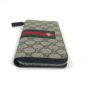 Gucci Web Bee Coated Canvas Long Zippy Wallet 3