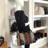 Gucci Medium Boston Web Bee Satchel Crossbody 3