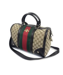Gucci Bee gorgeous crossbody red striped bag c.2020