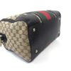 Gucci Medium Boston Web Bee Satchel Crossbody 12