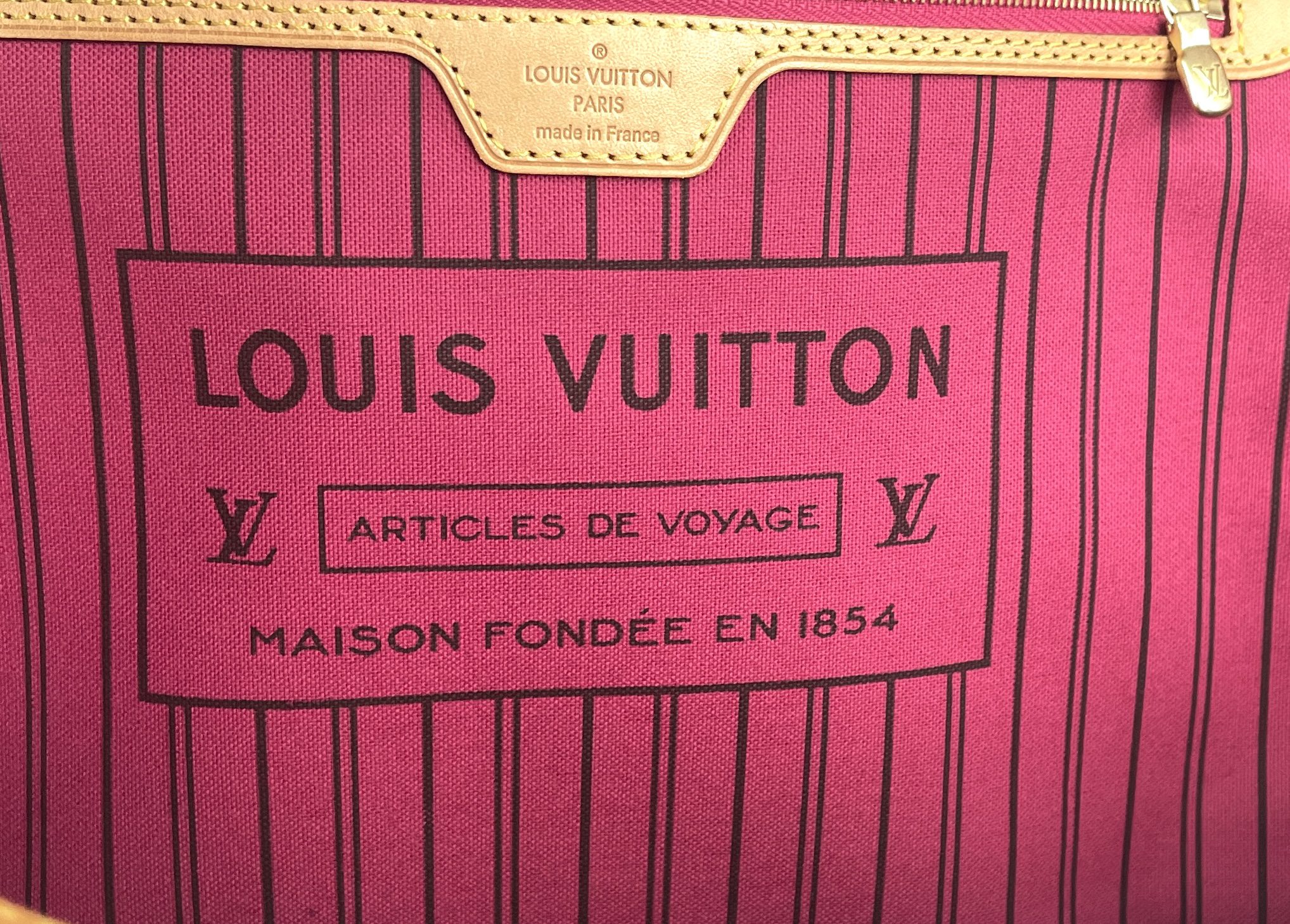 Louis Vuitton Articles DE Voyage Maison Fondee EN 1854 for Sale in