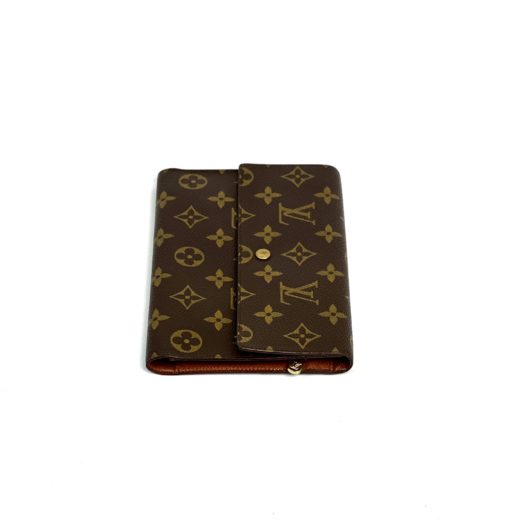 Louis Vuitton Monogram Pochette Passport Trifold Case Wallet 8