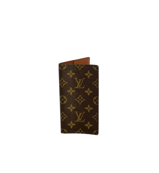 Louis Vuitton Monogram Checkbook Cover 90s collection