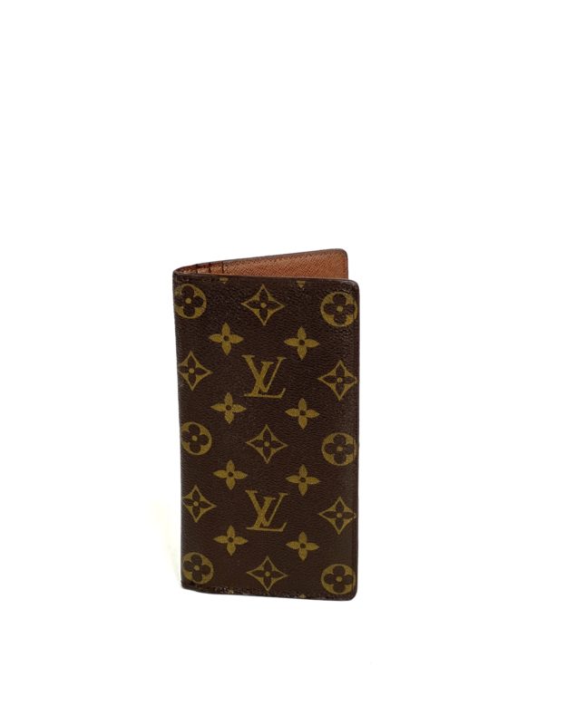 Louis Vuitton BRAZZA 2022 SS Monogram Unisex Canvas Leather Folding Wallet  Logo Military