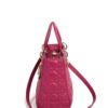 Christian Dior Lady Dior Medium Lambskin Cannage Hot Pink  4