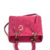 Christian Dior Lady Dior Medium Lambskin Cannage Hot Pink  12