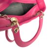 Christian Dior Lady Dior Medium Lambskin Cannage Hot Pink  8