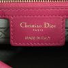 Christian Dior Lady Dior Medium Lambskin Cannage Hot Pink  16