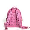 MCM Stark Side Stud Medium Pink Backpack 6