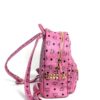 MCM Stark Side Stud Medium Pink Backpack 9