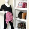 MCM Stark Side Stud Medium Pink Backpack 3