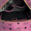 MCM Stark Side Stud Medium Pink Backpack 26
