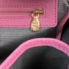 MCM Stark Side Stud Medium Pink Backpack 24