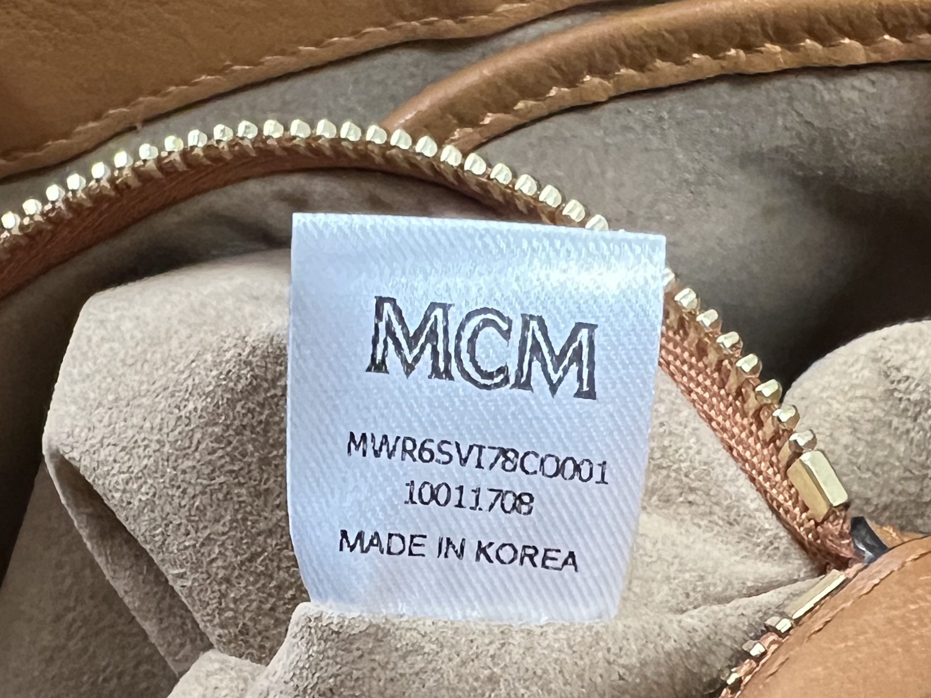 MCM, Bags, Mcm Brown Tote Bag