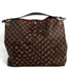 Louis Vuitton Damier Ebene Graceful MM Red 4