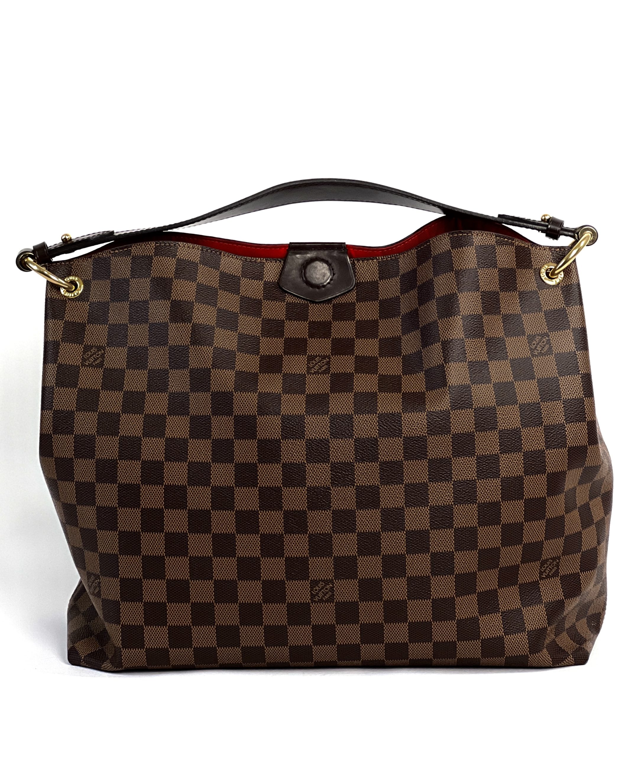 Louis Vuitton Damier Ebene Graceful MM Red - A World Of Goods For