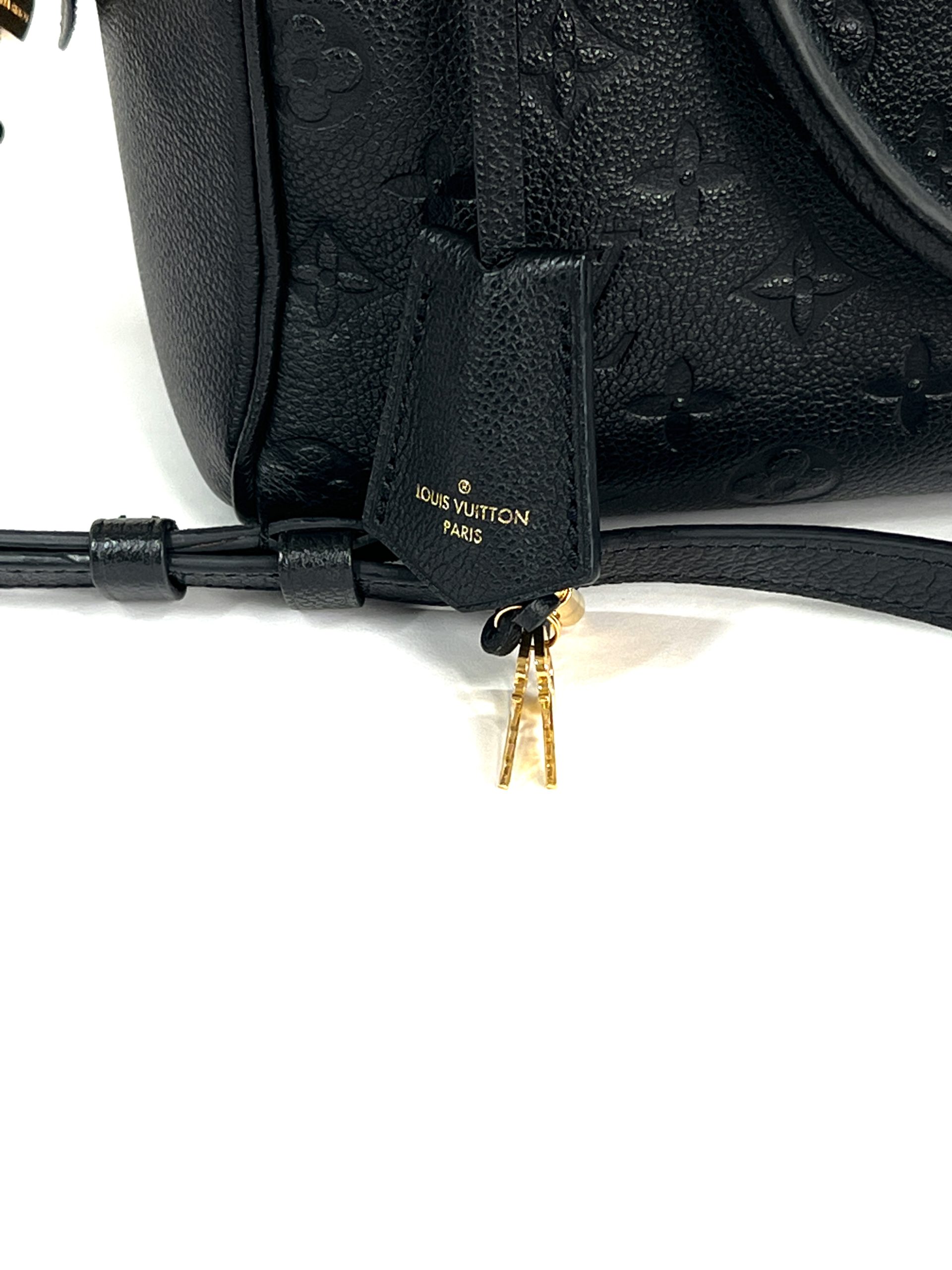 Louis Vuitton Black Monogram Empreinte Speedy 25 Bandouliere - A World Of  Goods For You, LLC