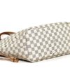 Louis Vuitton Damier Azur Neverfull MM Rose Ballerine 14