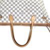 Louis Vuitton Damier Azur Neverfull MM Rose Ballerine 13