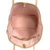 Louis Vuitton Damier Azur Neverfull MM Rose Ballerine 5