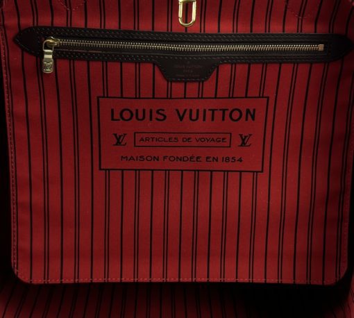 Louis Vuitton Neverfull GM Damier Ebene Cerise 13