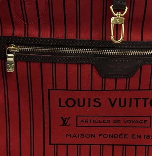 Louis Vuitton Neverfull GM Damier Ebene Cerise 14