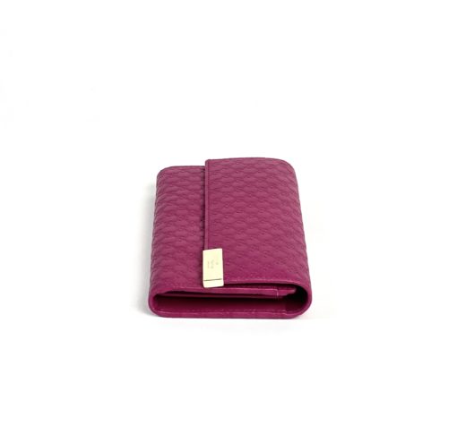 Gucci Hot Pink Micro Guccissima Long Leather Wallet 14