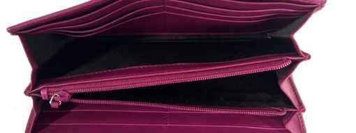 Gucci Hot Pink Micro Guccissima Long Leather Wallet 7